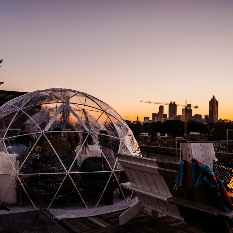 Igloos at 9 Mile Station