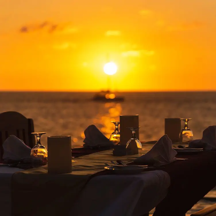 The Blue Mahoe Restaurant at the Ocean Cliff Hotel Negril